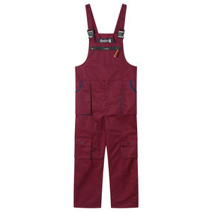 Salopette de travail robuste pour hommes, tenue de sécurité industrielle, vêtements de construction résistants, vente en gros - Product Image 1