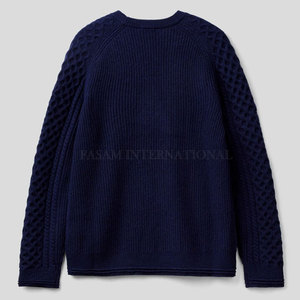 Pull en tricot au design personnalisé, dernier style, services OEM, pull en tricot à prix avantageux, pull pour homme - Product Image 2
