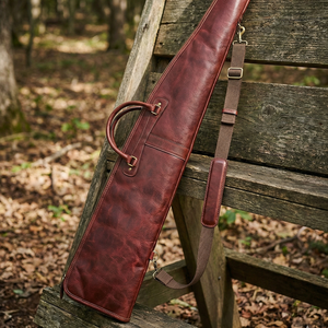 Funda de cuero para pistola de caza de color liso, diseño al por mayor, nueva llegada, funda de cuero para pistola de caza y tiro con etiqueta personalizada para exteriores - Product Image 6