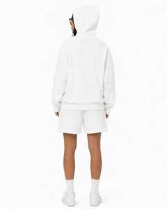 Nuevo Conjunto Deportivo Informal de Verano para Hombre, Sudadera con Capucha y Pantalones Cortos de Dos Piezas, Tejido de Algodón Transpirable, 220g - Product Image 2