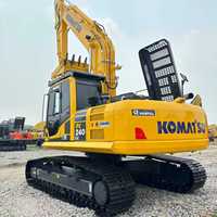 Excavatrice hydraulique sur chenilles professionnelle KOMATSU PC240 de 24 tonnes, haute efficacité, durable, robuste, d'occasion, à vendre