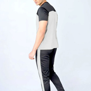 Nuevo Conjunto Deportivo de Verano para Hombre, 100% Algodón, de Alta Calidad, con Forro Polar Grueso, Estilo Urbano Personalizado - Product Image 1