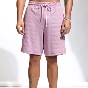 Conjunto de Dos Piezas para Hombre, Estampado, Ligero, Anti-Pilling, 100% Algodón, Cintura Elástica, Manga Corta, Cuello Redondo - Product Image 6