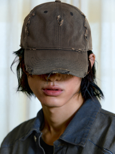 Distressed Baseball <b>Cap</b> Faded Washed <b>Vintage</b> Hat Adjustable Unisex Festival Distressed Dad <b>Cap</b> <b>Vintage</b> <b>Cap</b> - Product Image 2
