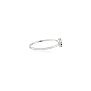 Anillo Minimalista de Oro Sólido de 14k con Zafiro Azul - Conjunto de Anillos de Boda - Product Image 6