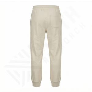 Pantalon de survêtement jambe droite pantalon de survêtement taille moyenne coton Spandex respirant taille élastique pantalon évasé décontracté pour hommes - Product Image 3