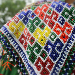 folk style long dress afghan kuchi traditional colorful frock afghan kuchi dress handmade embroidery women afghan kuchi dress - Product Image 6