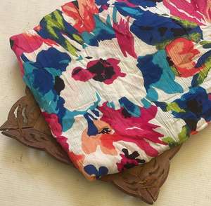 Tissu en coton de qualité supérieure, matière lisse, confortable et aérée pour la confection de vêtements, la couture à domicile et les créations DIY - Product Image 2