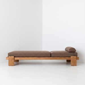 Vente en gros directe usine : Chaise longue de jour moderne en bois massif, inclinable et réglable, avec coussin de soutien, pour importateurs mondiaux - Product Image 5