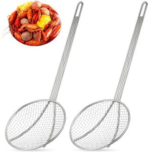 Bulk Order Cooking Tools Kitchen Utensils Colander Skimmer for Skimming Spider Stainless Steel <b>Mesh</b> <b>Strainer</b> for Frying - Product Image 1