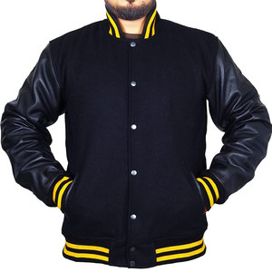 Chaquetas Varsity para Hombre de Alta Calidad a Precio de Mayoreo, Cómodas, Cálidas para Invierno, de Manga Larga, en Venta - Product Image 1