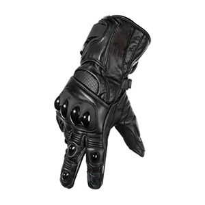 Guantes de Motocicleta de Alta Calidad, Transpirables, de Fibra de Carbono y Cuero, Resistentes al Viento y al Agua, con Calefacción, Cierre de Gancho y Bucle, para Dedos Completos - Product Image 2