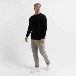 Sudadera con Capucha Personalizada para Hombre, Resistente al Viento, Transpirable, de Poliéster/Algodón 200g, Ropa Urbana de Invierno, Doble Logotipo Personalizado HAWK EYE - Product Image 2