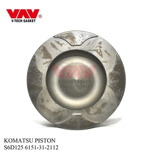 Precio de fábrica 6D125 6151-31-2112 Pistón para Komatsu - Product Image 1