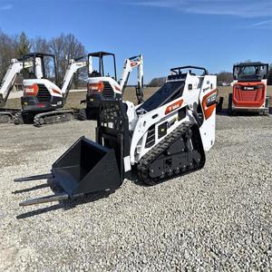 Mini-chargeuse sur chenilles abordable compatible avec la chargeuse sur pneus Bobcat MT100, dotée d'une pompe moteur intégrée - Product Image 1