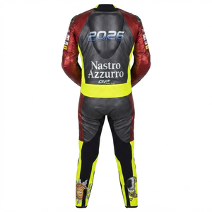 Traje de Carreras MotoCP Personalizado para Hombre, Premium, de Una Pieza, para Pista, con Protectores y Deslizadores, Mono/Traje OEM con Certificación CE - Product Image 2