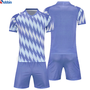 Uniformes de Fútbol Personalizados Unisex, Camisetas de Fútbol Transpirables de Secado Rápido con Cuello en V, Manga Corta, Sublimadas, Ropa Deportiva de Poliéster - Product Image 2