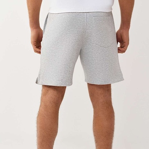 Shorts de bain décontractés pour hommes, personnalisés OEM, en tissu texturé toile respirant à séchage rapide, avec cordon de serrage, pour le sport et la plage - Product Image 2