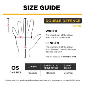 Gants de soudeur TIG en cuir de chèvre et croûte de cuir de vache de haute qualité, durabilité maximale, services OEM ODM disponibles, gants de sécurité - Product Image 6