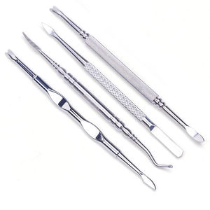 Empujadores de Cutículas de Acero Inoxidable de Doble Punta, Reutilizables y Duraderos, con Color y Logotipo Personalizados para Manicura - Product Image 4