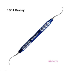 Curette dentaire manuelle ergonomique 13/14 Gracey en acier inoxydable par Roboz Tech Pakistan - Product Image 1