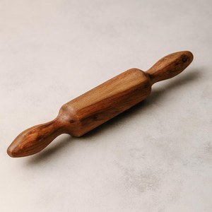 Natural Beech Wood <b>Rolling</b> <b>Pin</b> Durable Kitchen Baking Utensil - Product Image 3