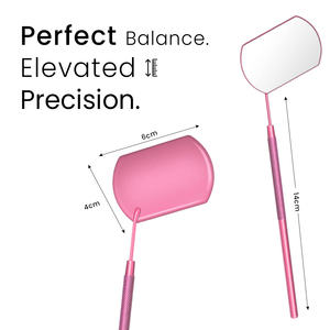 Espejo de Mano para Pestañas, Herramienta de Salón de Belleza, Fabricante OEM, Logotipo Personalizado, Espejo para Extensión de Pestañas, Caja de Empaque - Product Image 2