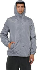 เสื้อแจ็คเก็ตกันลมไนลอนแบบใหม่สำหรับผู้ชาย ระบายอากาศได้ดี ไซส์ใหญ่พิเศษ แจ็คเก็ตโค้ช ไซส์ XS สีพื้น ย้อมสีธรรมดา รุ่น 2026 winbreak - Product Image 5