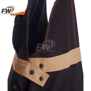 Overol de trabajo de algodón para hombre, mono con tirantes y bolsillos, uniforme de trabajo, chaqueta y pantalones de trabajo - Product Image 6