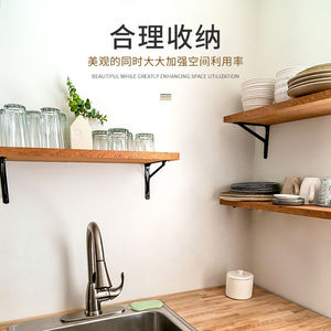 Heavy Duty <b>Wall</b> <b>Mount</b> Bracket 200Lb Load Bearing <b>Shelf</b> Support Bracket For Furniture Fixing - Product Image 2