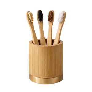 สินค้ามาใหม่ บลูโลตัส ฟาร์ม แปรงสีฟันขนนุ่มปานกลาง ขนแปรงไนลอน ด้ามจับย่อยสลายได้ สำหรับผู้ใหญ่ ขนาดปกติ สำหรับการเดินทาง - Product Image 1