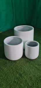 KNT Creations PL B-217 Size Planter <b>Set</b> Floor Indoor Use Direct Plantation Artificial Plants Lightweight Durable Hand Carved - Product Image 2