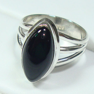 Gypsy Bohemian Energy Healing Reiki 925 Sterling Silver Blue fire labradorite Ring Trendy Handmade Natural Gemstone - Product Image 6