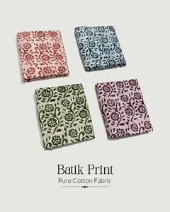 Tela de algodón modesta con un patrón impreso único, ideal para trajes de algodón y minivestidos de algodón. Compre al mejor precio de un proveedor indio. - Product Image 1