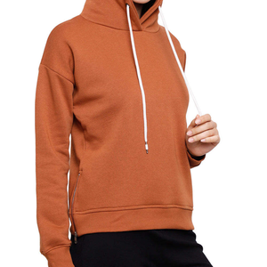 Sudadera con Capucha para Mujer, Informal, para Primavera y Otoño, Color Gris, con Estampado Europeo y Americano - Product Image 3