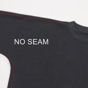 Personnalisé Vintage Boxy Fit hommes goutte épaule recadrée t-shirt surdimensionné hommes Streetwear t-shirt sans couture 300 GSM à manches courtes t-shirt - Product Image 4