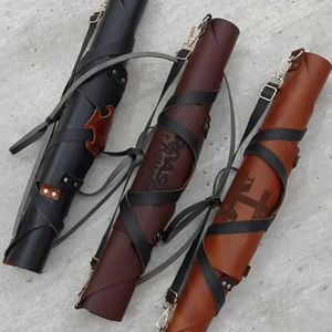 Tablier de Chef en Cuir Durable pour la Protection Culinare – Équipement de Cuisine Professionnel Haut de Gamme - Product Image 5