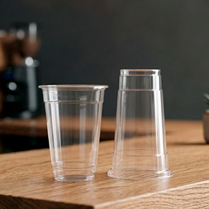 แก้วพลาสติกใสแบบใช้แล้วทิ้ง QUANG QUAN ขนาด 95 มม. สำหรับกาแฟ ชา น้ำผลไม้ ขนาด 12/16/20 ออนซ์ ขายส่ง - Product Image 1