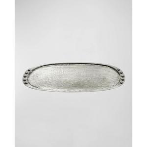 Plateau ovale pour fruits, design martelé, accessoires pour la maison, décoration de table, plateau de service, plateaux décoratifs en métal, dernière arrivée - Product Image 3