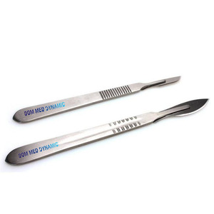 Manches de scalpel personnalisées OEM Dom Med Dynamics, n° 3/4, en acier inoxydable, kit d'instruments chirurgicaux manuels, certifié CCC, classe [indiquer la classe]. - Product Image 6