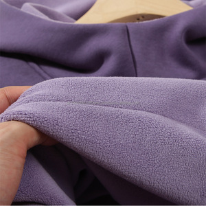 Sweat à capuche à col mi-haut pour hommes 420G Tissu tricoté en polaire lourd Impression brodée Pull sans ficelle Hiver - Product Image 2