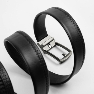 TST 3103.1 Cinturón vintage de cuero suave de primera calidad para hombre con hebilla de acero - Product Image 1