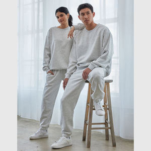 Conjunto deportivo de hombre estilo streetwear OEM con sudadera de felpa holgada personalizada para marcas estadounidenses de ropa urbana, sudaderas al por mayor. - Product Image 5
