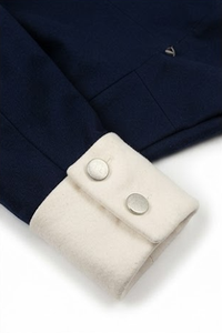 Historical Men's Frock Coat Colonial <b>Tailcoat</b> Button Front Long Jacket Vintage Costume Uniform - Product Image 5