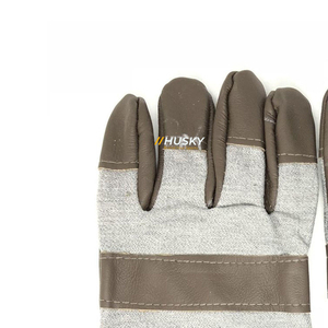 Gants chauds à doigts entiers pour écran tactile, noirs, en acrylique et coton, pour l'hiver, usage extérieur, style uni, longueur poignet - Product Image 5