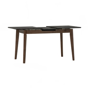 Elegante Mesa Extensible que Ahorra Espacio con Estructura con Acabado en Nogal para Apartamentos Pequeños y Comedores - Product Image 2
