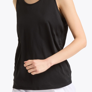Camiseta de Tenis para Mujer, Sin Mangas, Transpirable, Cómoda, de Secado Rápido, Calidad Superior, Servicio OEM, Logotipo y Estilo Personalizados - Product Image 3