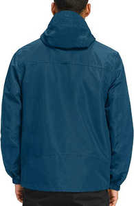Veste coupe-vent pour homme de qualité supérieure, personnalisée, légère, imperméable, style bomber avec col montant - Product Image 2