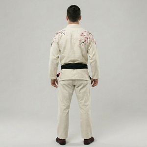 Professional Custom Design Pearl Weave Modal Cotton Judo Cut BJJ Gi Kimono High Quality Durable Breathable Unisex Adult - Product Image 4