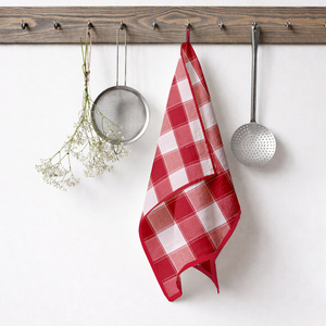 Paño de Cocina de Algodón 100% de la Mejor Calidad con Diseño a Cuadros, Tamaño y Diseño Personalizados - Product Image 1